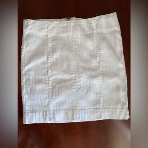 Free People XS tight skirt (stretchy with subtle line pattern)